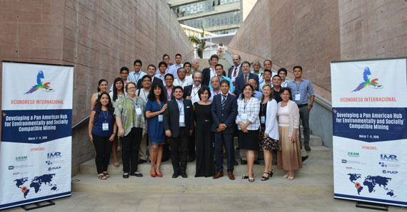 Group picture of some of the participants in the conference in Lima, Peru