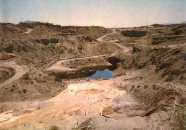 Cyprus Tohono Mine, historical photo. Photo Credit: 2011-03-6237, ADMMR Photo Archive, Arizona Geological Survey.